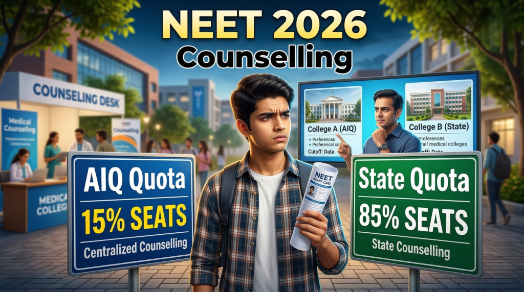 neet counselling 2026 aiq vs state quota