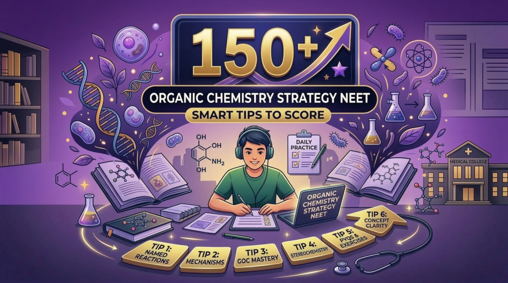 Organic Chemistry Strategy NEET: Top 7 Tricks to Boost Your score