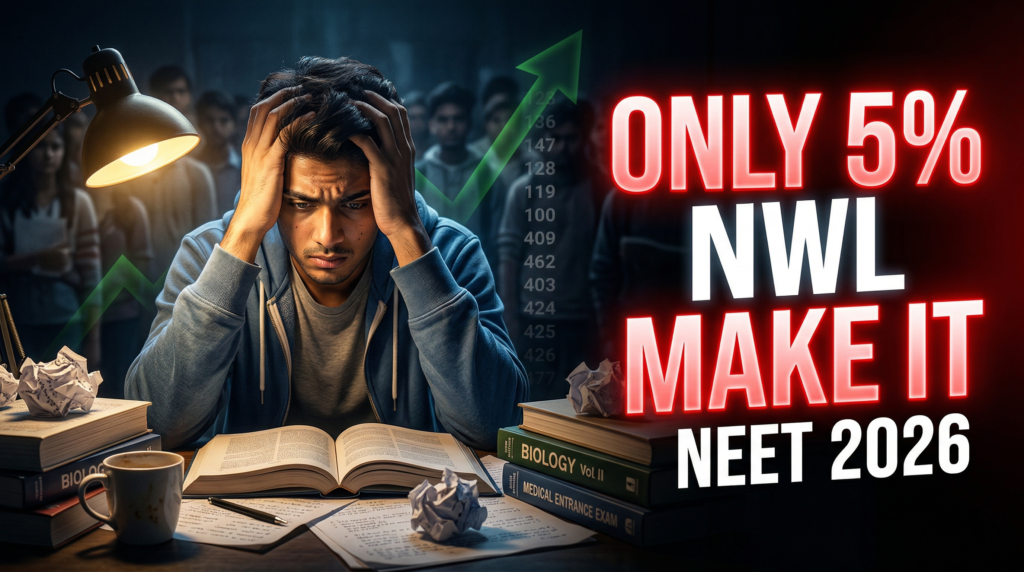 neet 2026 selection strategy only 5 percent students will crack exam