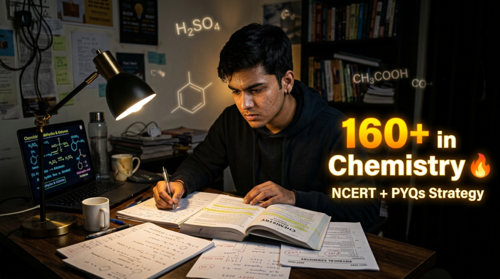 NEET Chemistry Strategy 2026 using NCERT and PYQs to score 160 plus marks