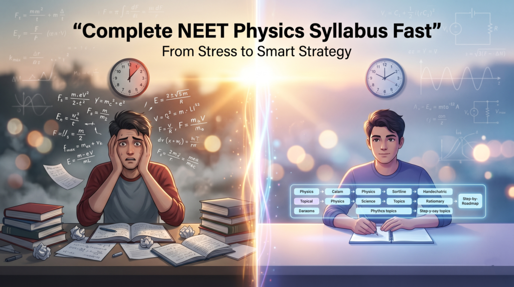 Complete NEET Physics Syllabus Fast strategy and study plan