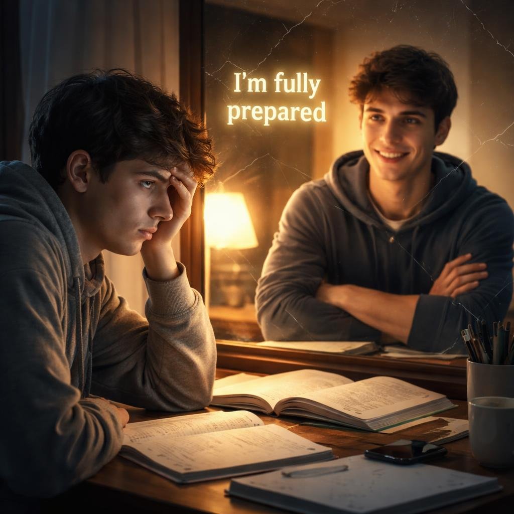 NEET Physics preparation mistakes concept showing student believing false preparation