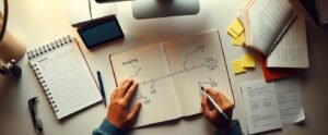 NEET preparation roadmap 2027 planning study strategy with notebook and structured schedule
