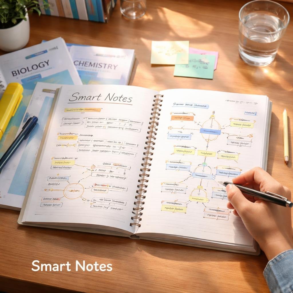 notes making NEET effective revision notes strategy for students