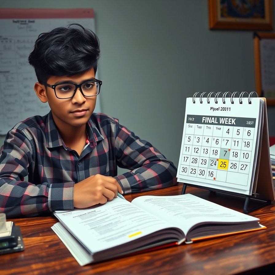 last week NEET Physics strategy revision student preparing final days