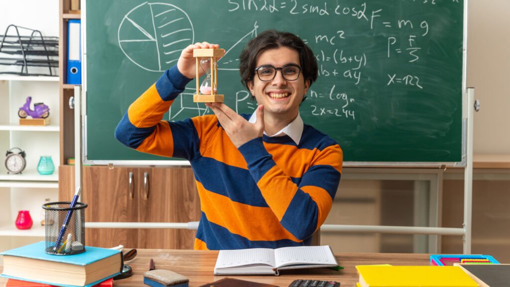 NEET Physics Faculty Review showing a teacher explaining concepts to students