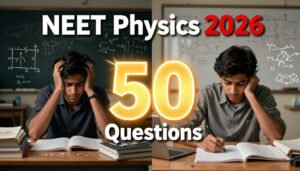 NEET Physics strategy 2026 using the 50 question method for effective preparation