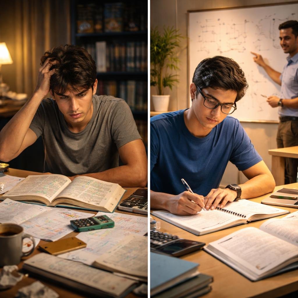 average student vs topper NEET physics topper strategy comparison