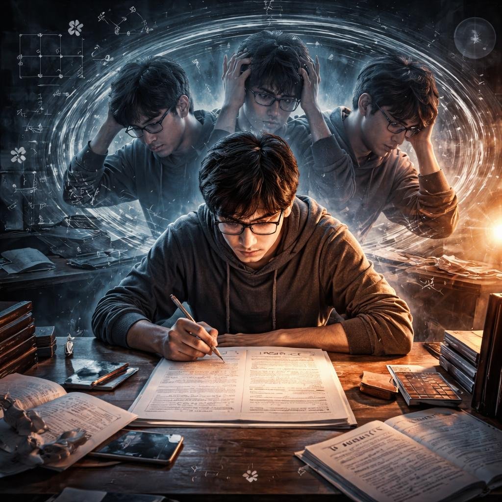 student struggling not improving NEET Physics concepts practice confusion loop