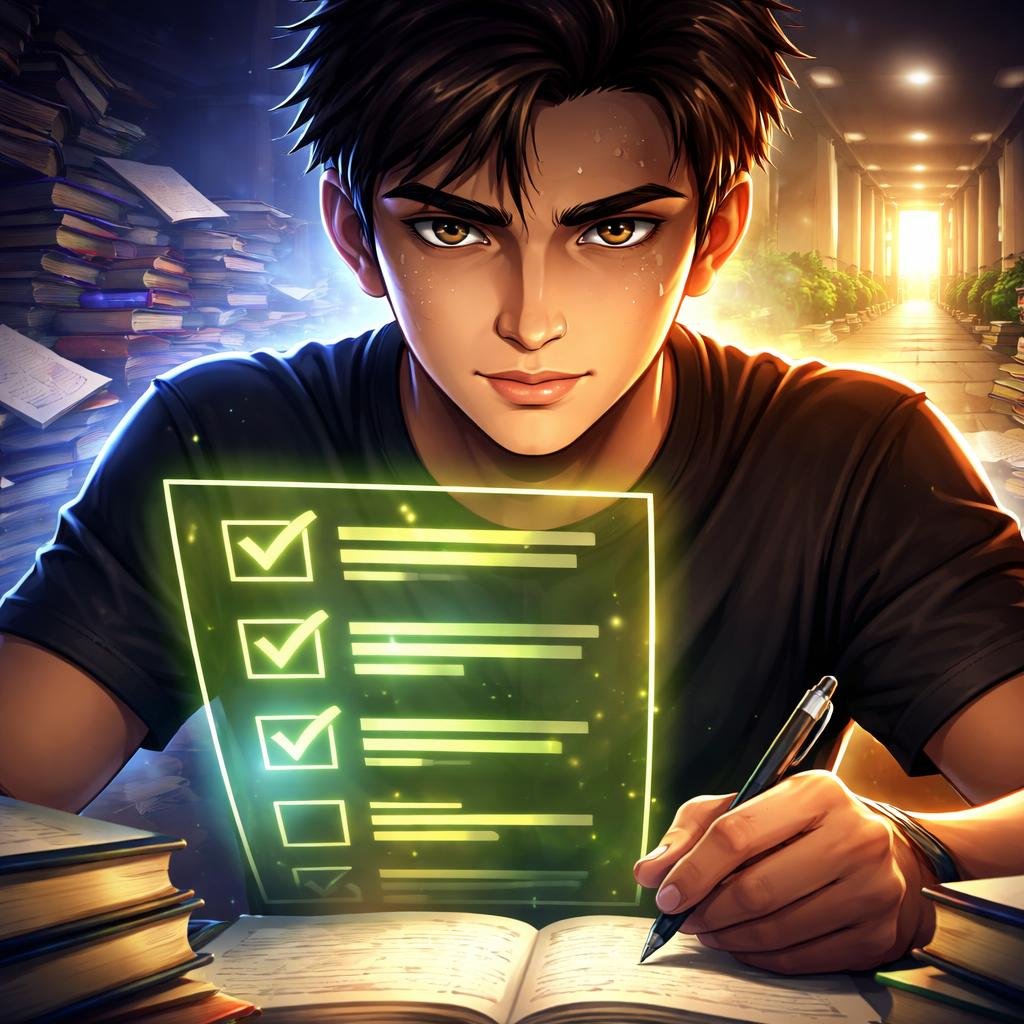 one day before NEET revision checklist and last day preparation strategy