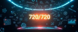 score 720 in NEET with online course strategy visualization