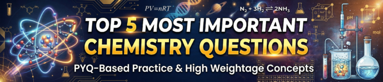 Top 5 Mole Concept Questions for NEET with solutions, Top 5 Atomic Structure Questions, Top 5 Electrochemistry Questions, Top 5 Chemical Kinetics Questions for NEET with solutions, Top 5 Solutions Questions