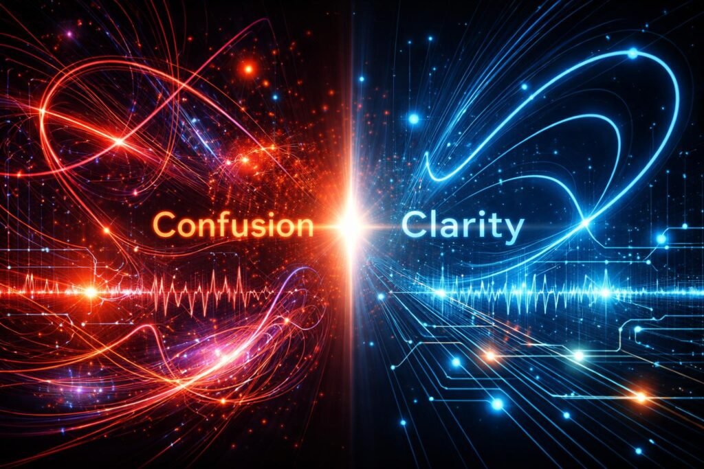 why physics feels hard NEET concept showing confusion and clarity in physics learning