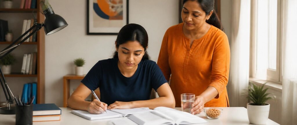 How parents can support NEET aspirant at home by creating a calm environment and providing emotional encouragement without pressure