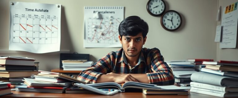 A NEET dropper student realising NEET 2027 dropper mistakes of starting preparation too late