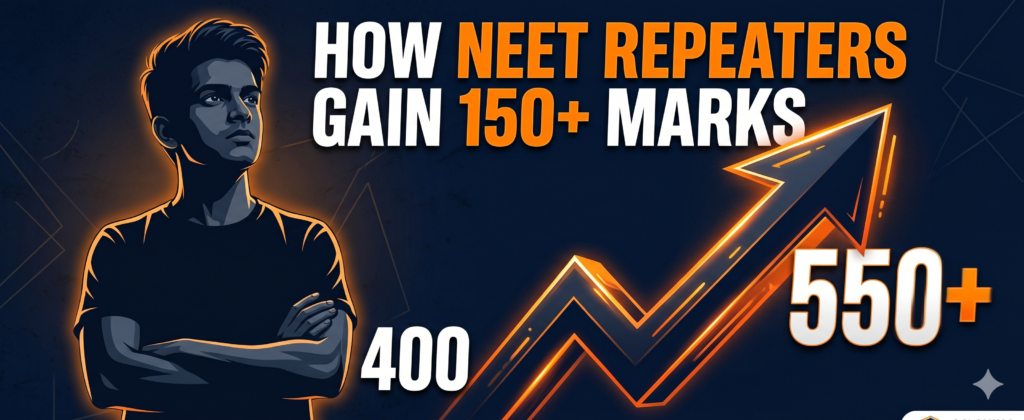 NEET 2027 repeater score improvement strategy to gain 150 plus marks
