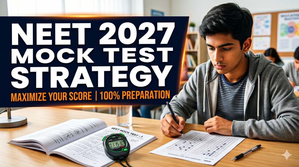 NEET 2027 mock test strategy guide for aspirants