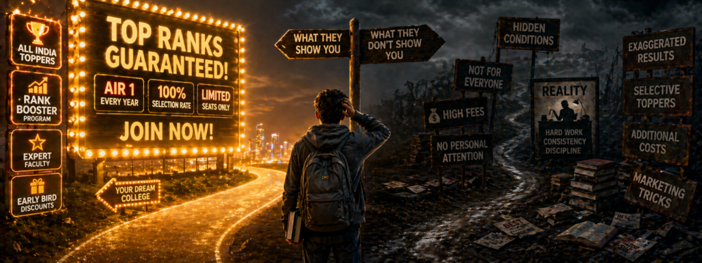 neet course marketing tricks misleading ads vs real preparation