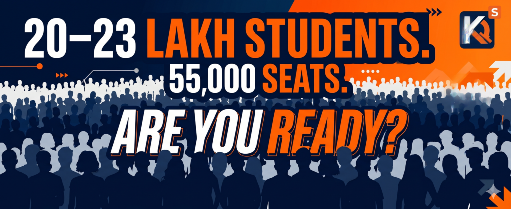 Re-NEET 2026 total students appearing vs available government MBBS seats infographic