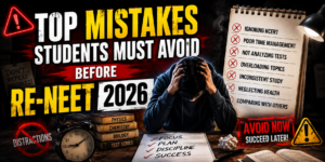 Mistakes to Avoid Before Re-NEET 2026 - Top Preparation Errors