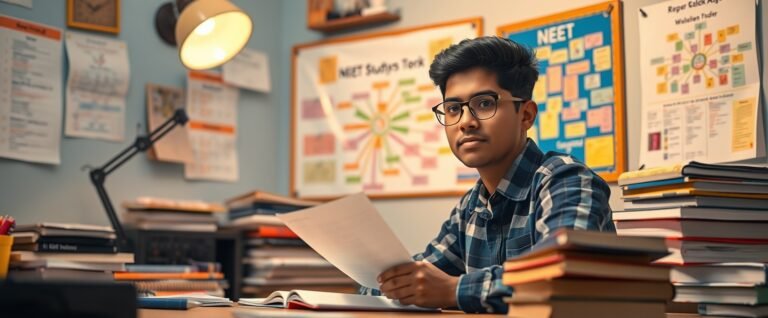 NEET aspirant maintaining a consistent long-term study routine for exam preparation NEET Long Term Consistency
