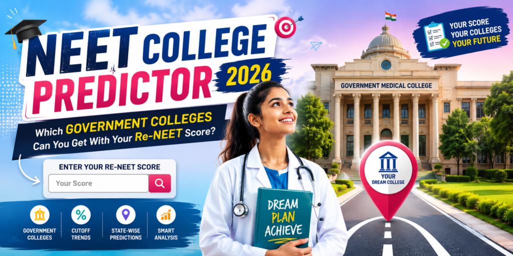 NEET COLLEGE PREDICTOR 2026 - 2027