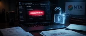 NTA Re-NEET 2026 portal security flaw exposed by cybersecurity researcher showing data vulnerability