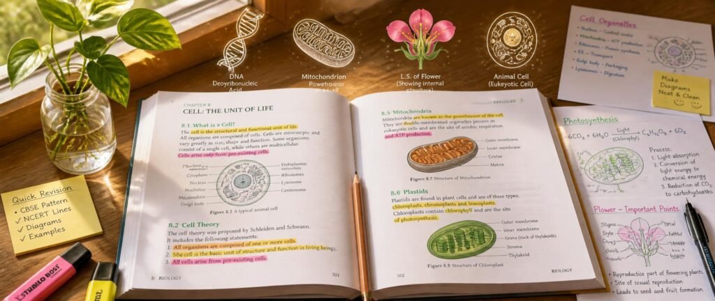 Re-NEET 2026 Biology quick revision NCERT lines from Class 11 and 12 for June 21 exam preparation