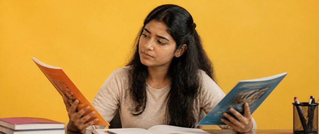 NEET 2027 crash course vs full-year course student comparing options