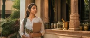 Student at an Ayurvedic college exploring AYUSH counselling NEET 2026 admission options