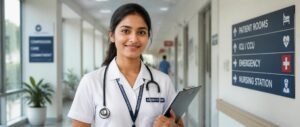 Nursing student representing BSc nursing through NEET 2026 admission pathway