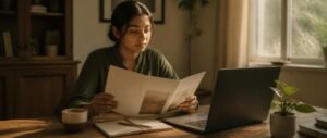 Student calmly reviewing counselling options representing NEET 2026 low rank counselling choices