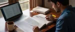 Student checking the NEET 2027 deleted syllabus against the official NMC chapter list