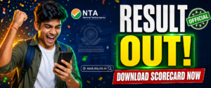 Student celebrating Re-NEET 2026 final answer key download and result declaration