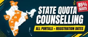 State quota NEET counselling 2026 guide showing all state portals and registration dates