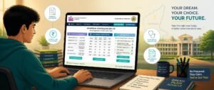 Student completing Karnataka NEET UG counselling 2026 registration on the KEA portal