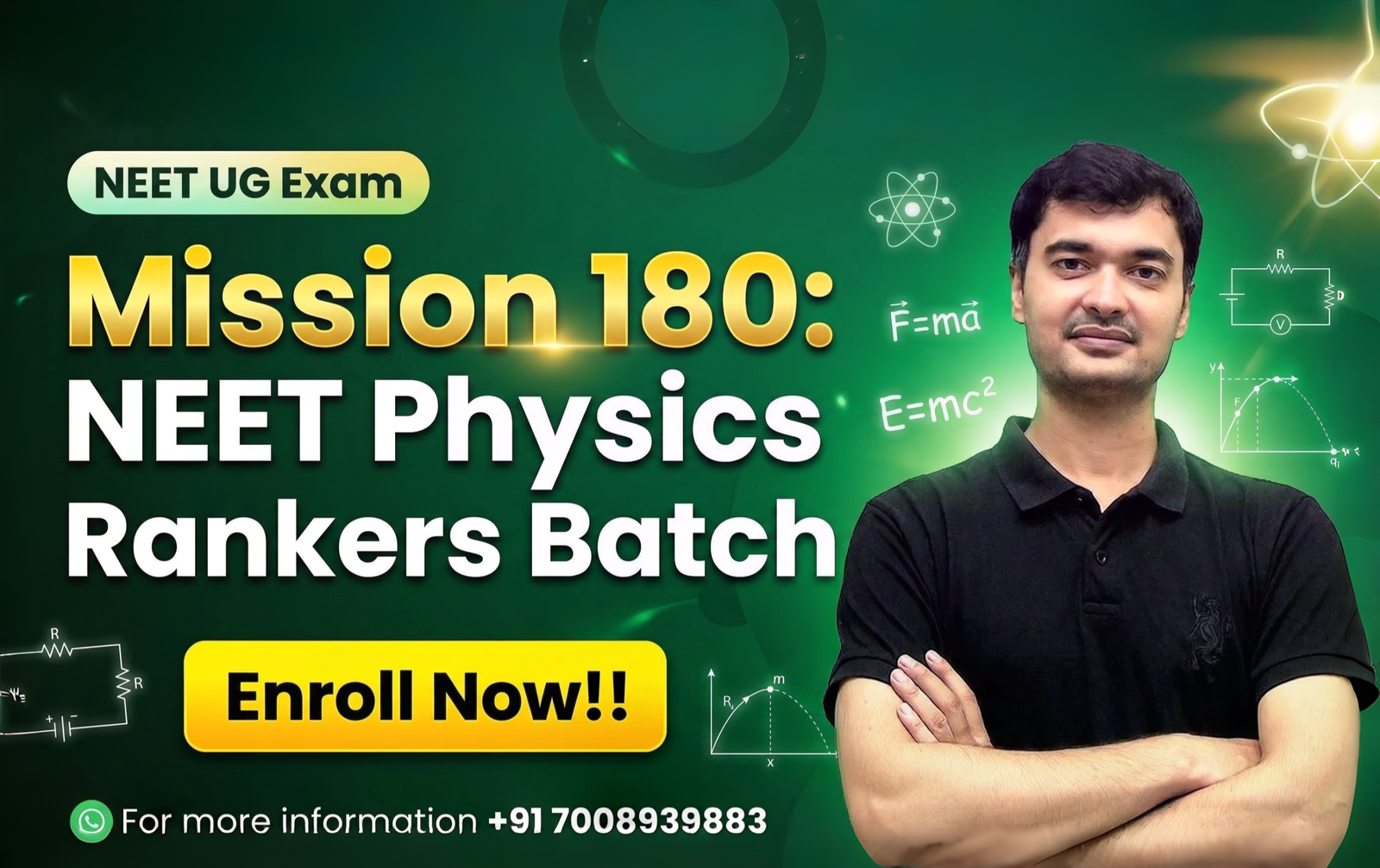 Mission 180 NEET Physics